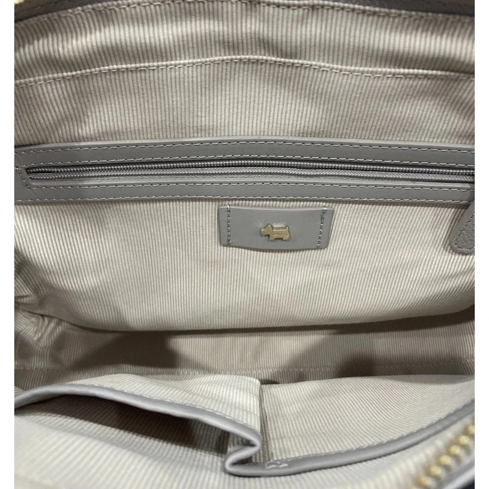 Radley London Ladies Millbank Ziptop Multiway Handbag Grey Smooth Leather‎ NWT